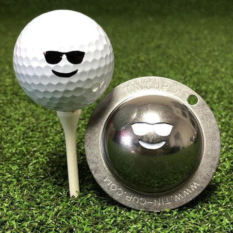 Tin Cup Golf Ball Marker, Chillin'