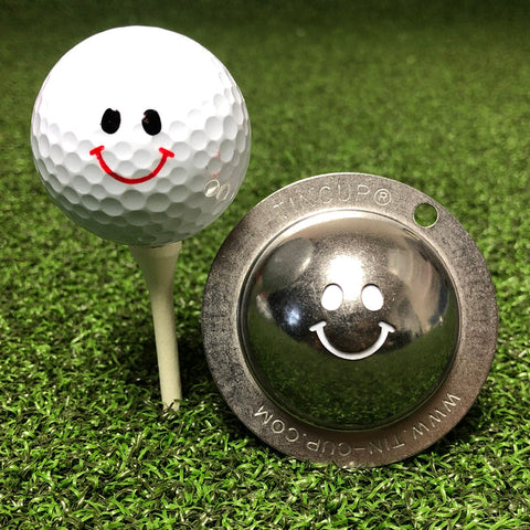 Tin Cup Golf Ball Marker, Groovy