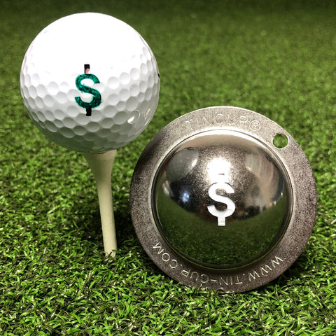 Tin Cup Golf Ball Marker, Nassau