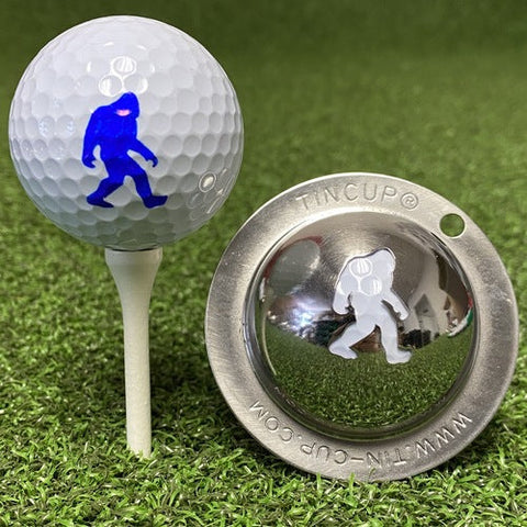 Tin Cup Golf Ball Marker, Sasquatch