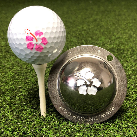Tin Cup Golf Ball Marker, Aloha