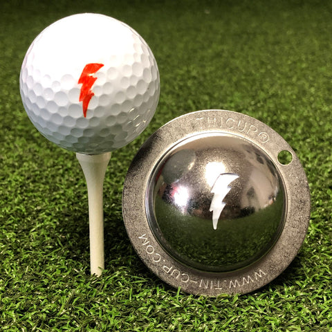 Tin Cup Golf Ball Marker, Bolt