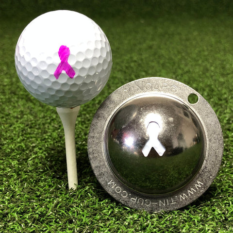 Golf Ball Marker, Breast Cancer Awareness