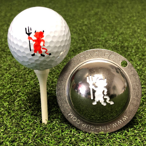 Tin Cup Golf Ball Marker, Diablo
